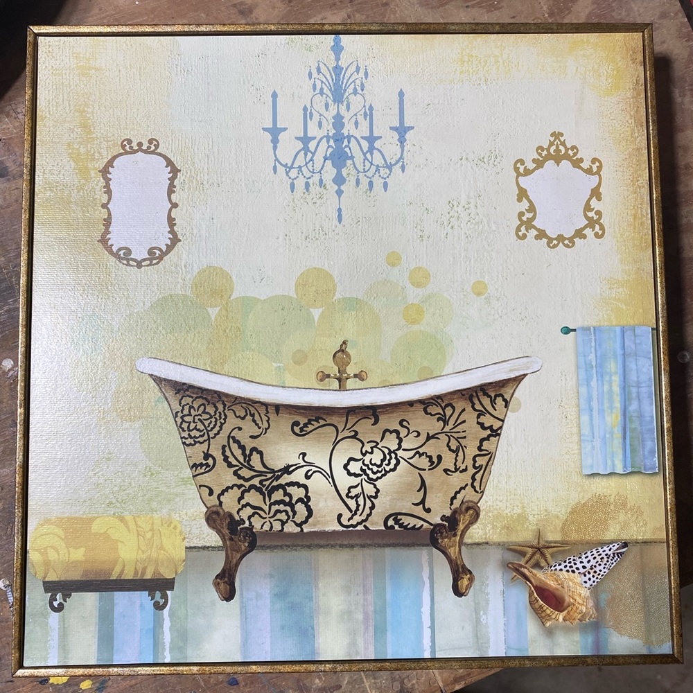 Pretty Bathroom Print